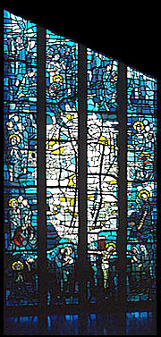 Fotografie des Christusfensters